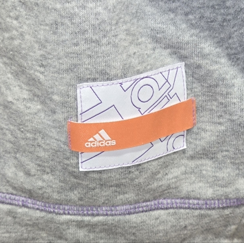 Adidas Womens Sport Statement Boyfriend Crew Pullover Sweater Size XL - Picture 4 of 7